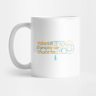 70 Valiant (4 Door) - The Easy Car Choice Mug